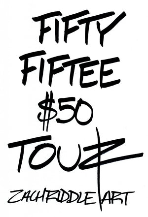 FIFTY FIFTEE $50 TOUR - TN TEE